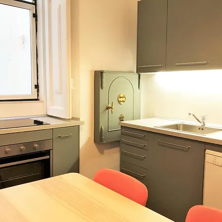 شقة Sj1d+e Heart Of Baixa New A/c Spacious 2 Apts 5br2ba Lisboa