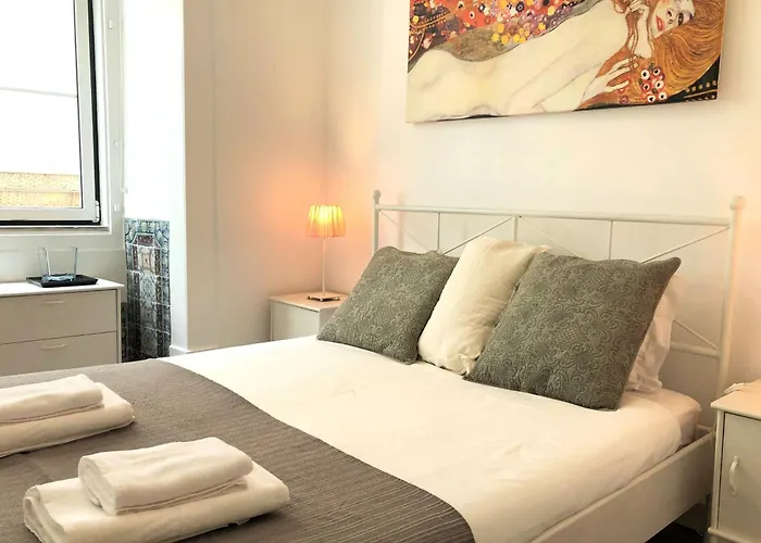 Διαμέρισμα Sj1de - Two Connected In The Heart Of Baixa-rossio With Ac - Sleeps Up To 12 Guests! Lisboa