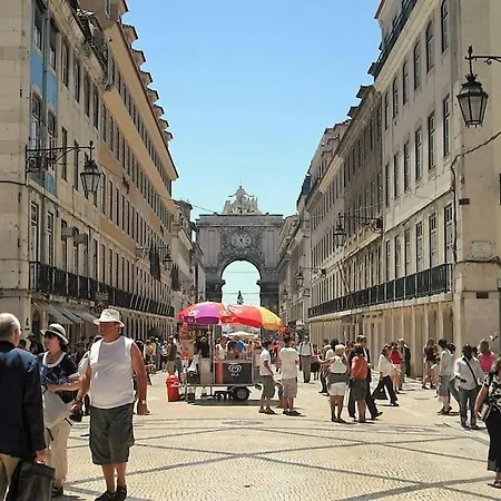 Apartment Sj1d+e Heart Of Baixa New A/c Spacious 2 Apts 5br2ba Lisbon