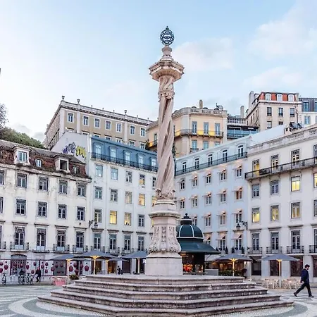 Apartment Sj1d+e Heart Of Baixa New A/c Spacious 2 Apts 5br2ba