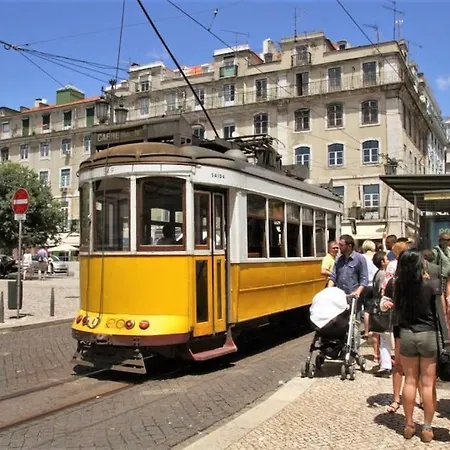 Apartment Sj1d+e Heart Of Baixa New A/c Spacious 2 Apts 5br2ba Lisbon