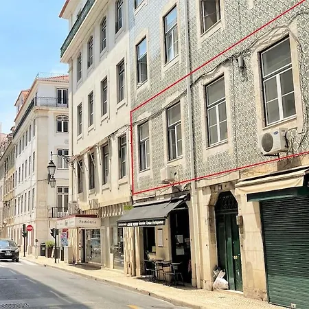 Apartment Sj1d+e Heart Of Baixa New A/c Spacious 2 Apts 5br2ba